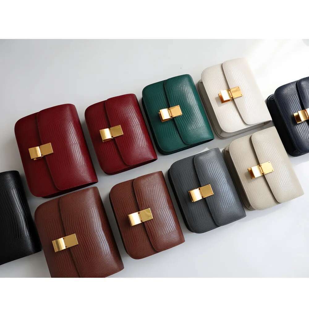 UBEL New Lizard Pattern BOX Tofu Bags Leather Shoulder Messenger Portable Small Square Bag Women Fashion Trendy