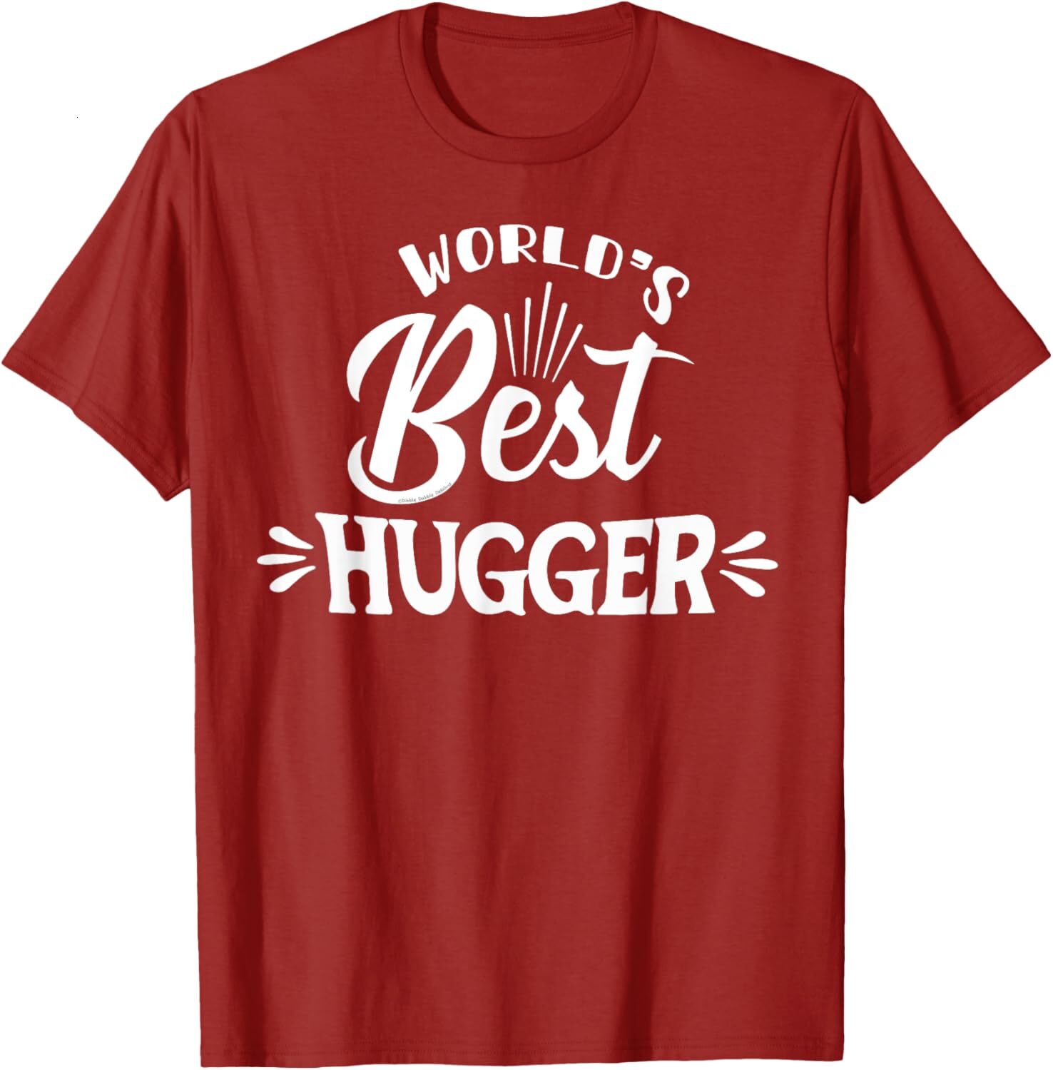 T shirt for Mens Worlds BEST Hugger for Mom Dad Grandma Grandpa-Worlds Best Graphic Tee Casual Tops Clothes Short sleeve