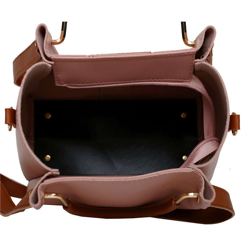 55 Women's 2024 New Fashion Four Mother Handheld One Shoulder Crossbody Water Bucket Multi piece Set Bag