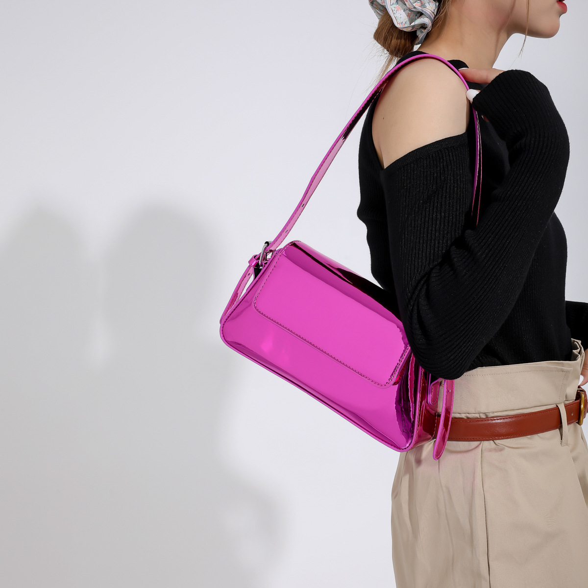 free shipping Women's new niche underarm bag Bag women's fashion casual commuter shoulder bag