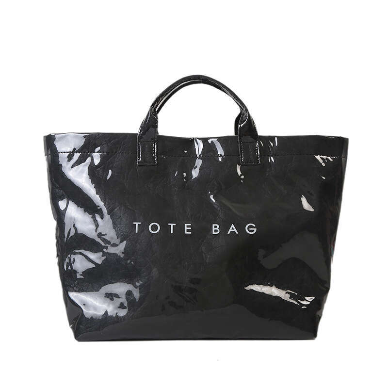 This year's popular DuPont paper tote 2025 new spring fashion large capacity handbag casual shopping women's bag