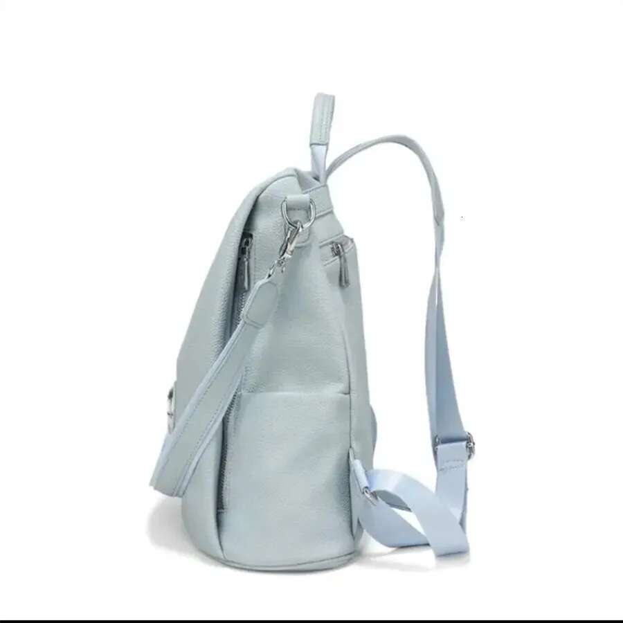 The Seasonal Series Of Shoulder Bags Haze Blue New Fashion Leisure Ladies Backpack Large Capacity