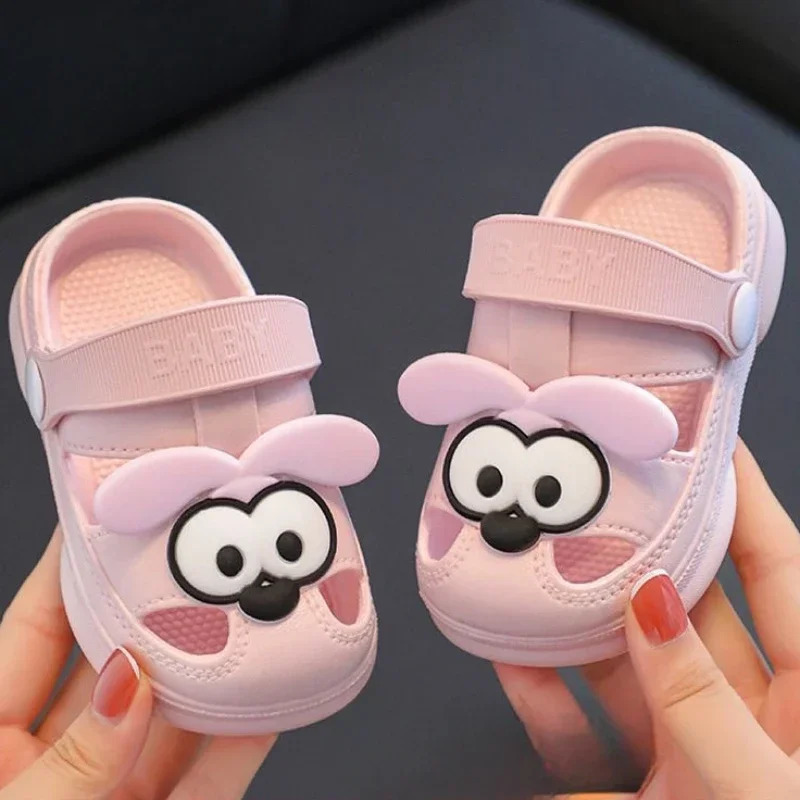 Children Slippers Bear Soft Soled Kids Shoe for Girl Kids Eva Sandals Breathable Summer Beach Shoe for Boy Sandalias De Mujer 250326