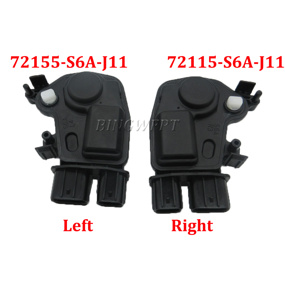 Rear Right & Left Door Lock Actuator 72115-S6A-J11 72155-S6A-J11 For Odyssey Honda Civic CR-V