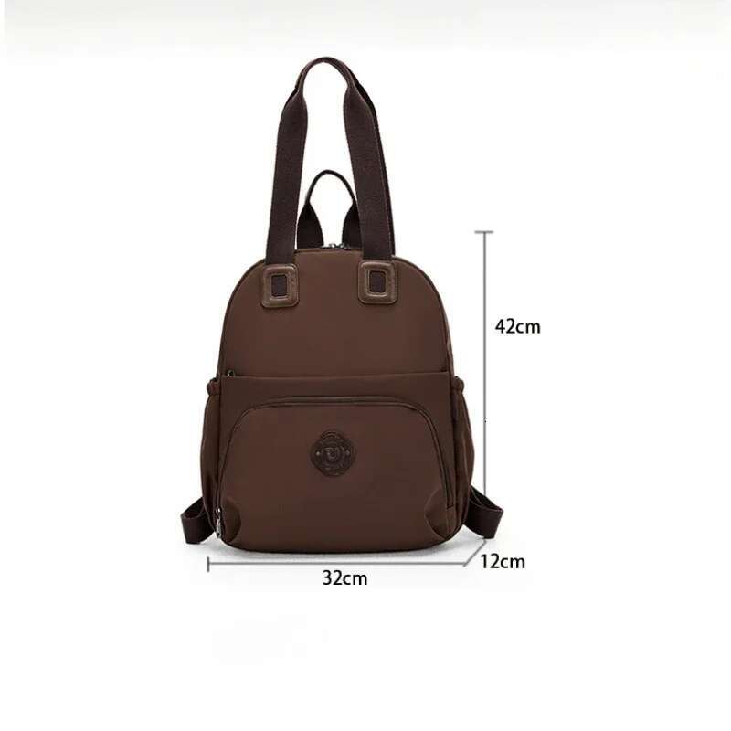 Spring New Backpacks Women Fashion Large Capacity Travel Waterproof Crossbody Bags Shoulder Handbags Versatile Backpack