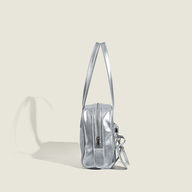 Small Mass Large Capacity Small Amount Of Smutong Bag 2025 New Japanese High Texture Boston Bag All-in-one Shoulder Bag