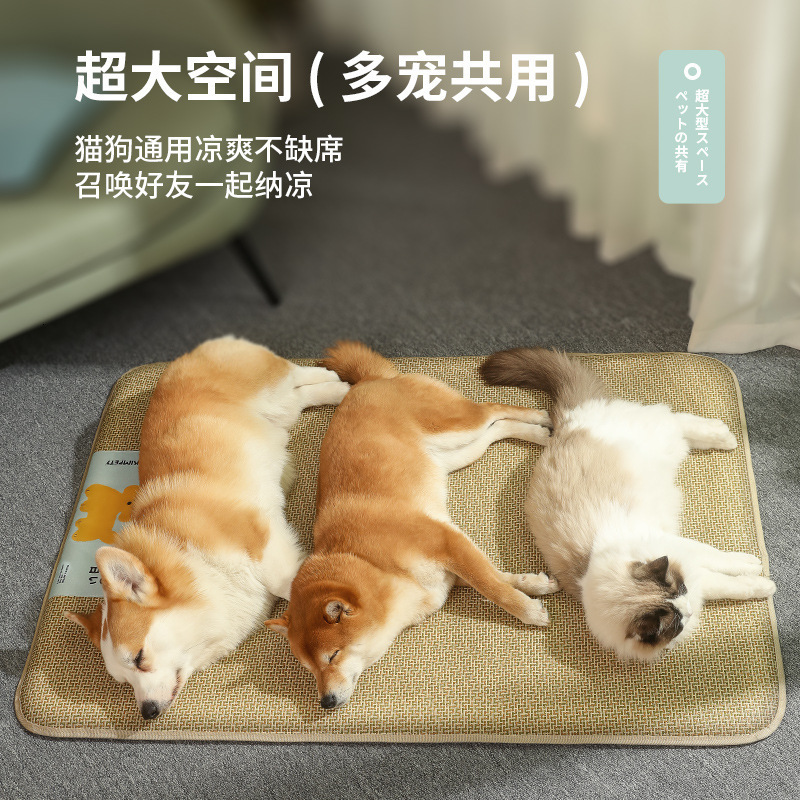 summer dog cooling mat summer pet ice pad anti tear and bite cooling pet cooling mat dog sleeping mat cooling dog house