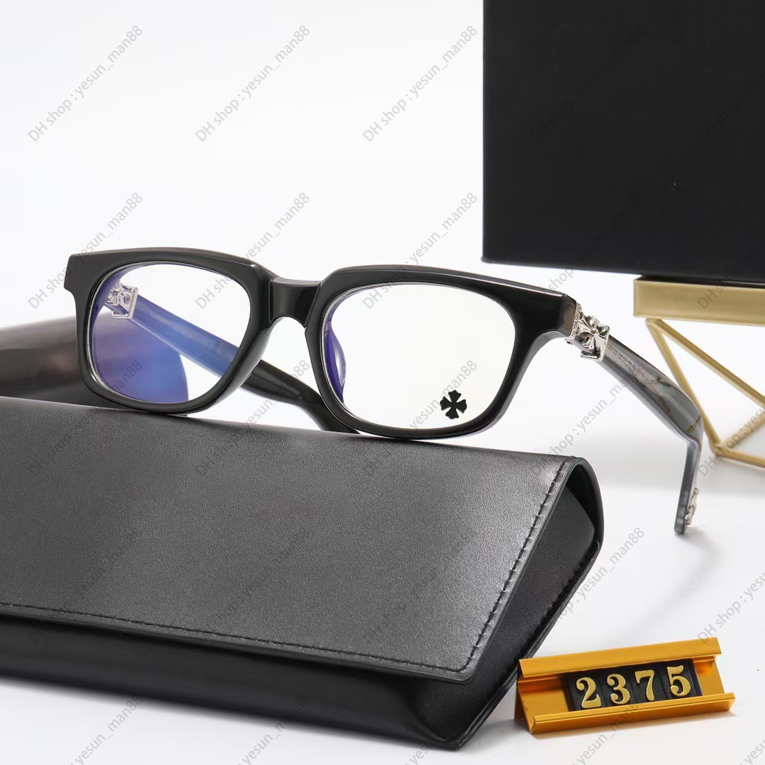 Chrome Sunglasses Cross Sunglasses Luxury Designer Heartsssness Glasses Sunglasses For Women heartsglasses Frames Men Fashion Plate Eyeglass 2375