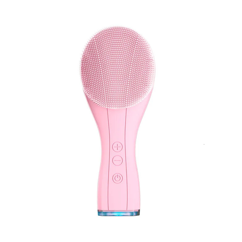 Electric Facial Cleanser - Silicone Brush with Pulsation Massage for Deep Pore Cleansing Rechargeable Skin Care Beauty Device 250321