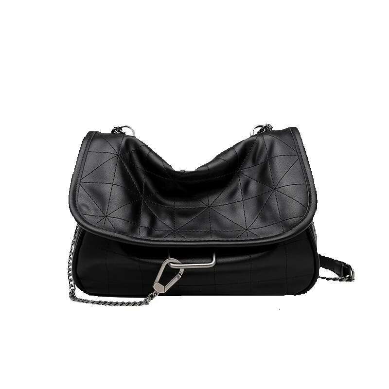 summer New Autumn Winter Fashion Versatile Limited Edition Western Style Diamond Grid Chain Single Shoulder Crossbody Stray Bag