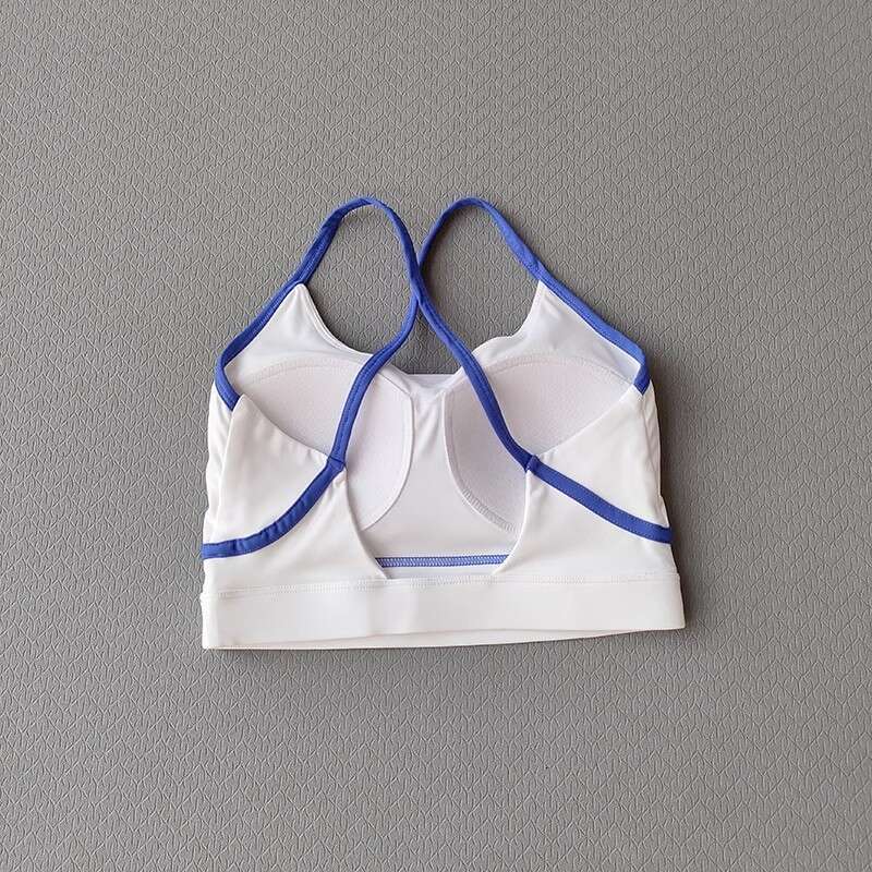 Women Yoga Pants New Color Blocking Splicing Integrated Back Fitness Set For Women Quick Drying Yoga Pants Running And Cycling Sports Suit