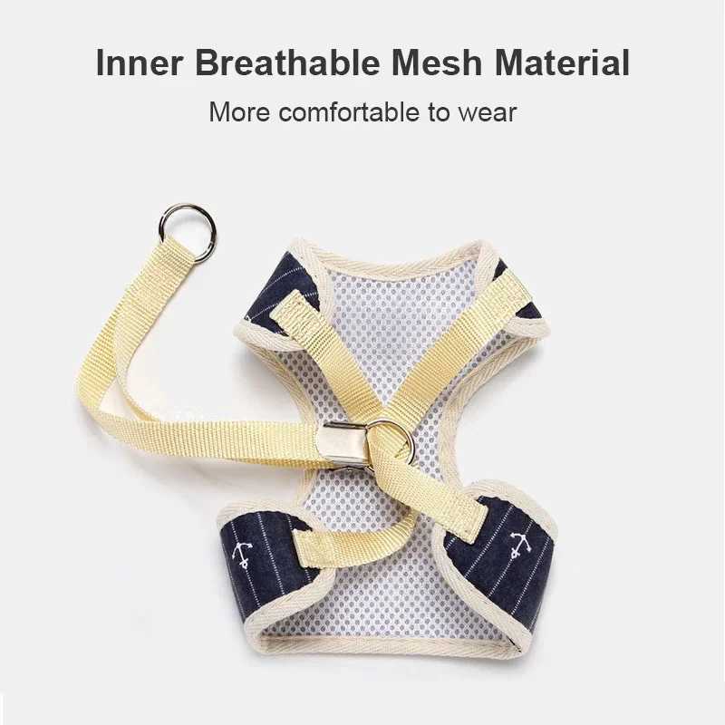 Pet Belt Bow Pet Chest Strap Tank Top Style Cat and Dog Belt X250326