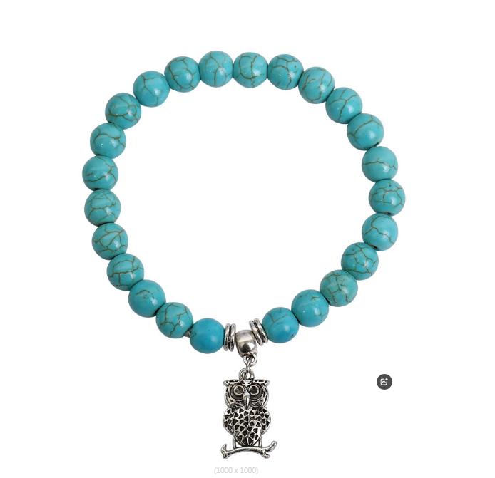Men women bead bracelets, turquoise bracelets, Bohemian ethnic style bracelets