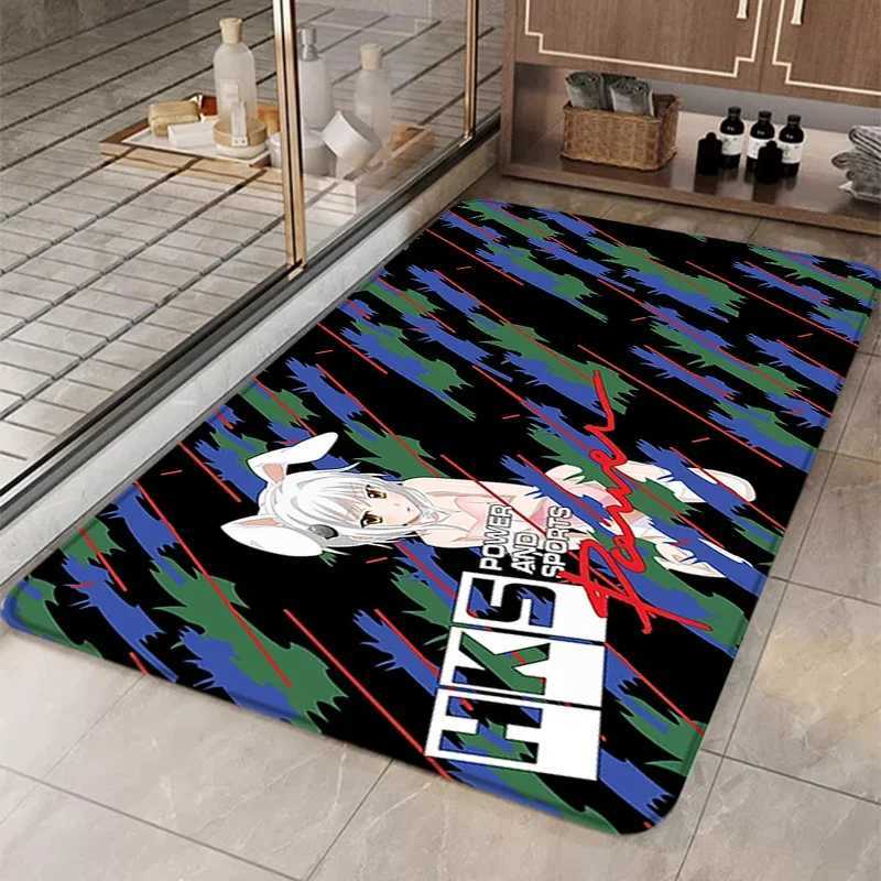 HKS door mat family bathroom mat cute carpet entrance door customization living room carpet kitchen carpet floor mat prayer bathroom floorXJ250325
