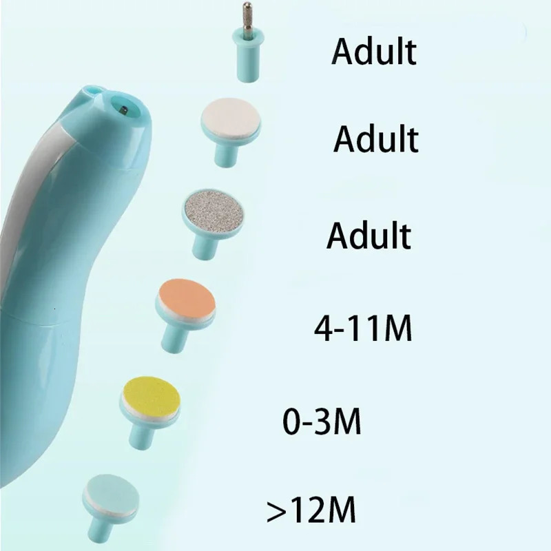 Multifunctional Electric Baby Cutter Trimmer Manicure Tool Set Baby CareNail Trimmer Baby Nail File Clippers Toes Fingernail 250326