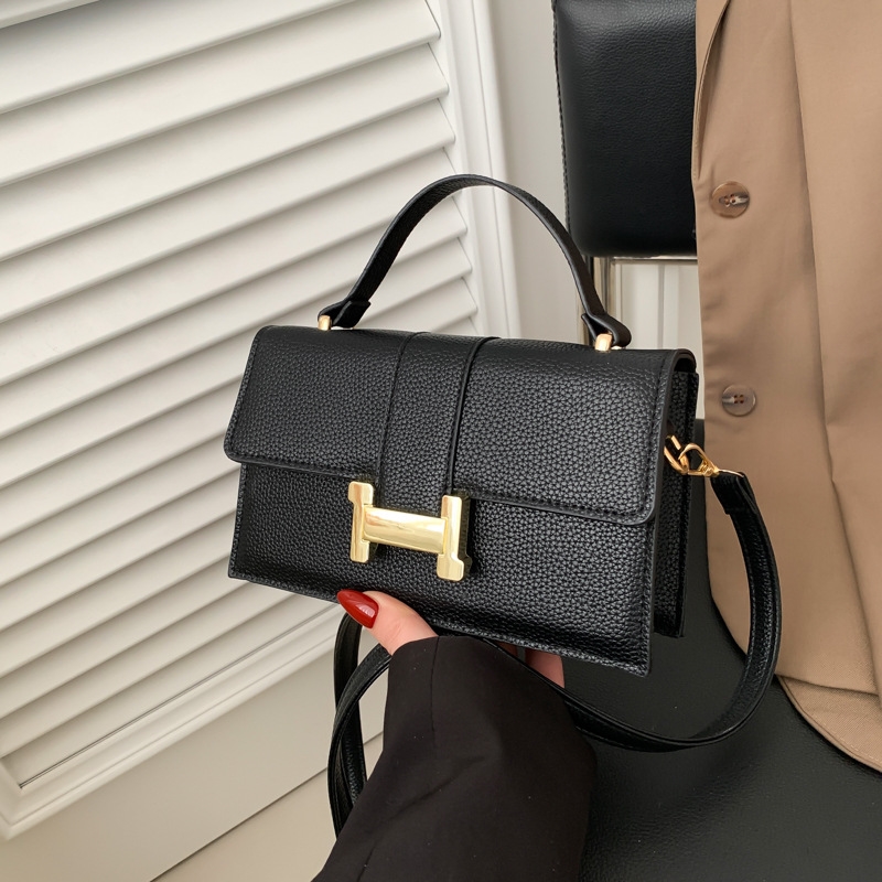 New texture crossbody bag Popular texture women's bag retro armpit small square bag beautiful casual shoulder bag