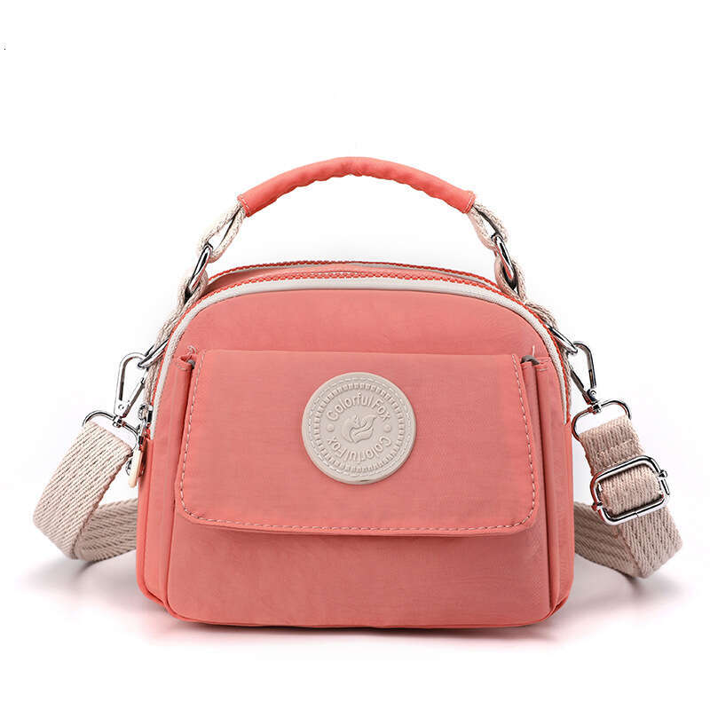 New Women's Fashion Trend Crossbody Simplified Anti Splashing Bag Lipstick Change Portable Handbag
