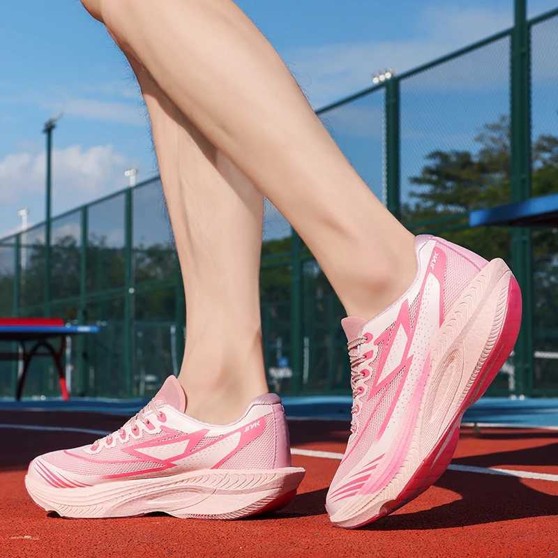 Mens Casual Sneakers Simple Design Carbon Plate Sneakers Breathable Lightweight Cfortable High Quality Pair Running ShoesC250325