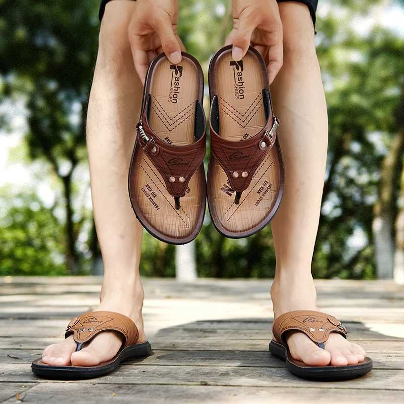 Sandals slippers mens flip up summer sandals 2023 mens B-selling products summer sandals outdoor shoes Zapatos HombreXJ250326