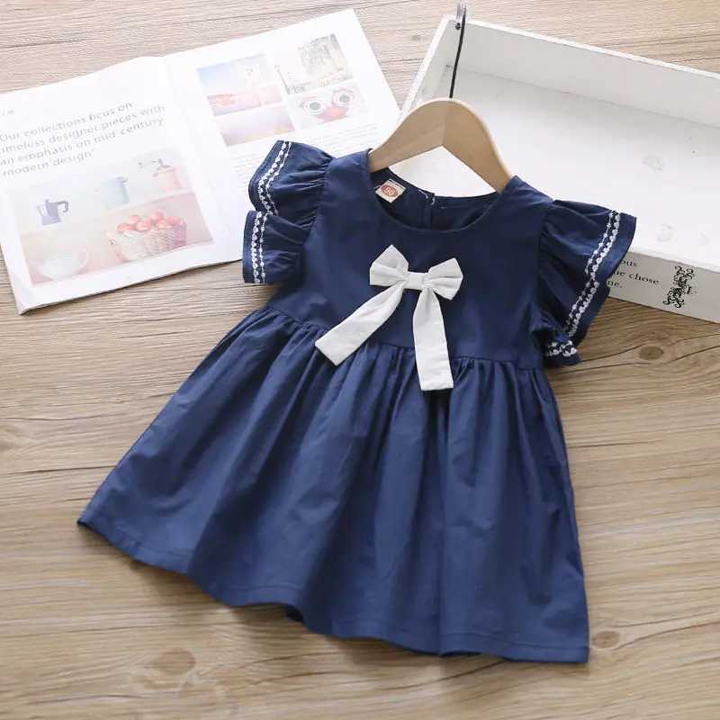 Baby girl summer dress 2024 sleeveless birthday Par princess dress childrens pajamas 12M to 5Y toddler clothing W250326