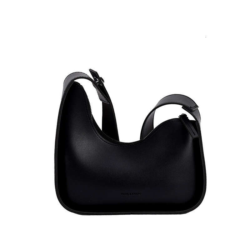 Underarm for Women 2023 New Fashion Wide Strap Simple Solid Color Single Shoulder Crossbody Bag