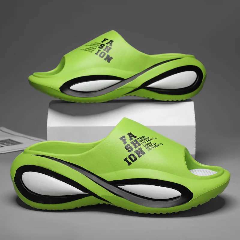 Outdoor slider new style summer mens sandals outdoor platform slider mens sports lightweight fashion all horse mens shoesXJ250326
