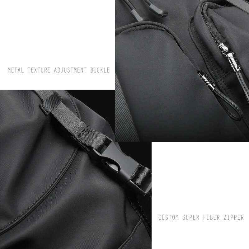 BJIAX Men Leisure Travel Computer Backpack Simple Korean Version Of High School Students Fashion Trend Bag