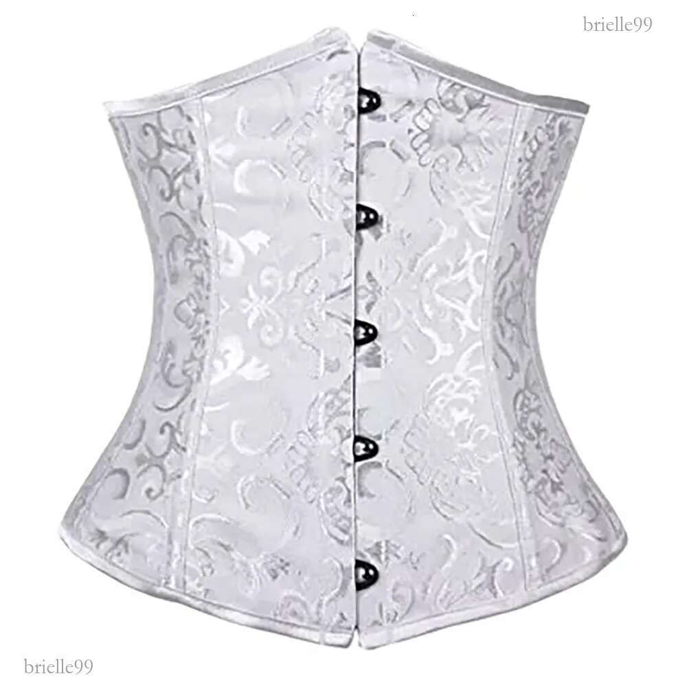 Waist Cincher Underbust Corset Black Boned Bustiers Floral Print Women Sexy Lingerie wholesale retail 8172