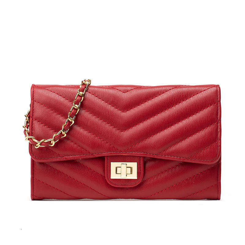64 New High end Small Fragrance Chain with Large Capacity Women's Fashion One Shoulder Phone Mini Versatile Crossbody Bag