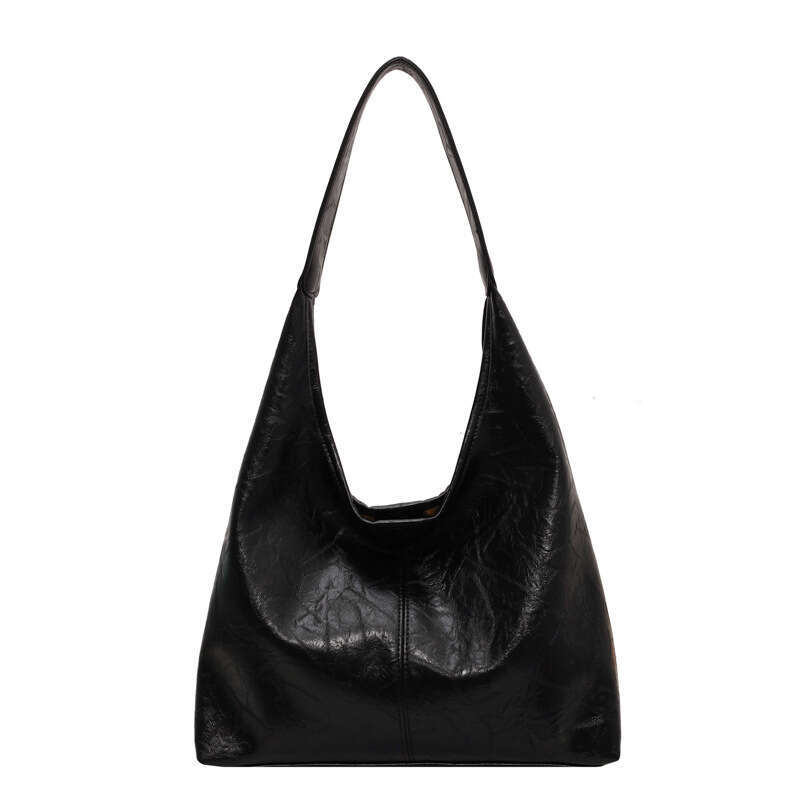 32 Trendy 2025 New Versatile Soft Leather Shoulder Fashionable Commuter Large Capacity Casual Mother Child Tote Bag