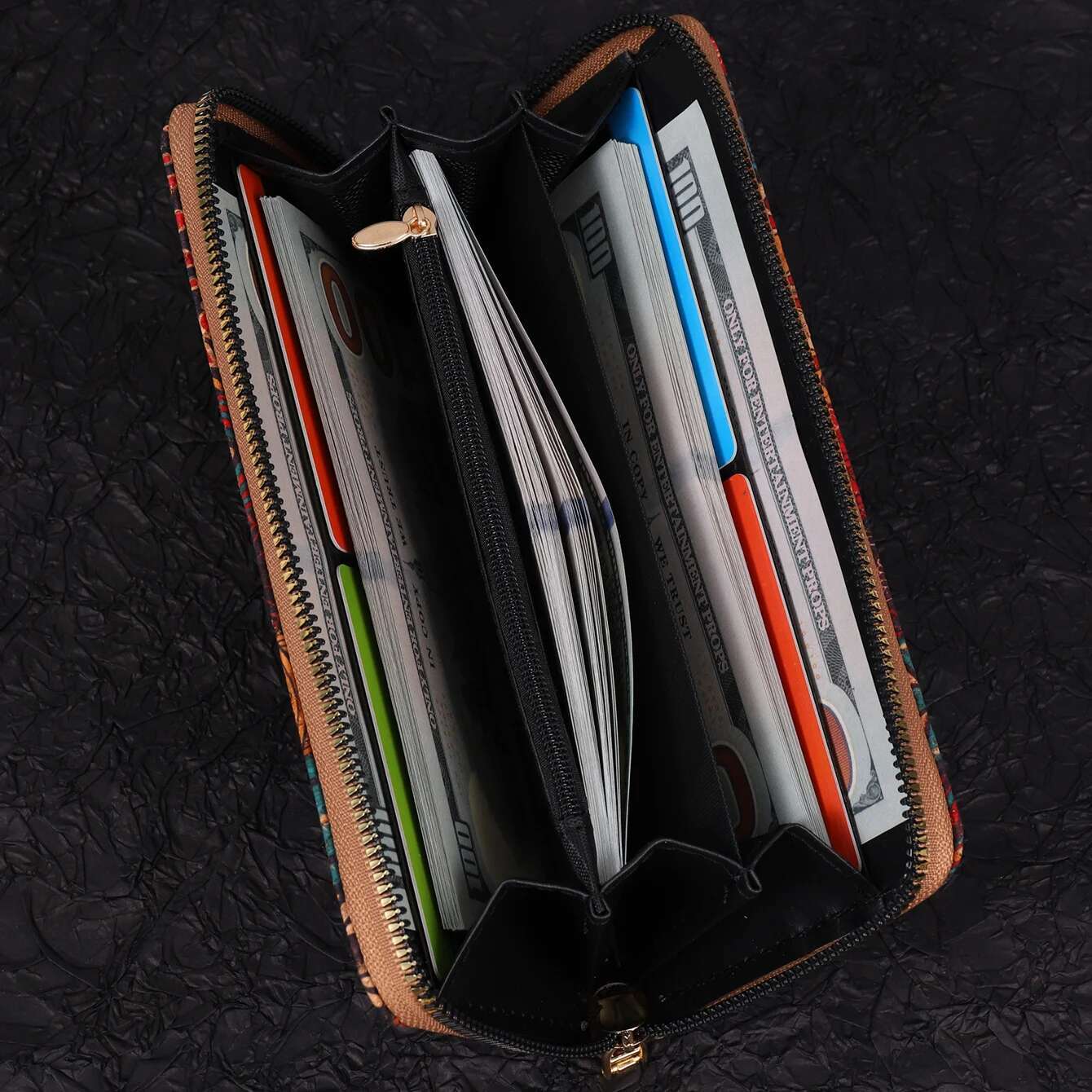 Retro Minimalist Long Designer Wallet With Multifunctional Large Capacity Card Pocket For Easy Access When Going Out