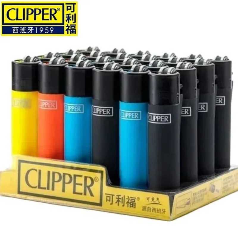 Clipper Lighter Smooth Grinding Wheel Open Fire Cigarette Lighter Portable Indoor Lighter Smoking Mens Gadgets Men GiftsC250326