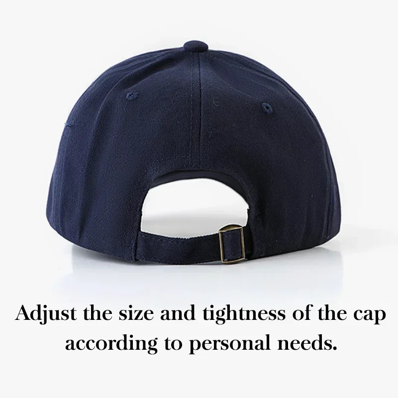 Big Head Cotton Baseball Cap Unisex Adult adjustable lagresize Dad Cap Woman Man Outdoor Sports Sun Hat 250319