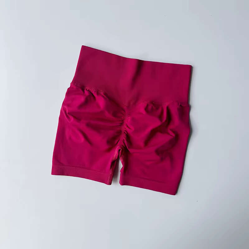 Women Yoga Pants Peach Lifting Sports Shorts Women High And Waist Tightening Slimming Running Training For Hip Speed Drying Three Point Tight Pants