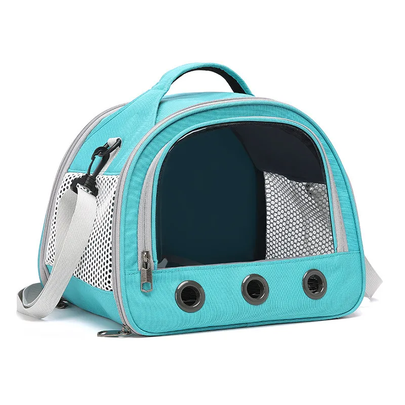Bird Travel Carrier Portable Small Bird Parrot Parakeet Carrier With Soft Mat Side Access Window Collapsible To Carry And Transport Birds Vet Visit LL