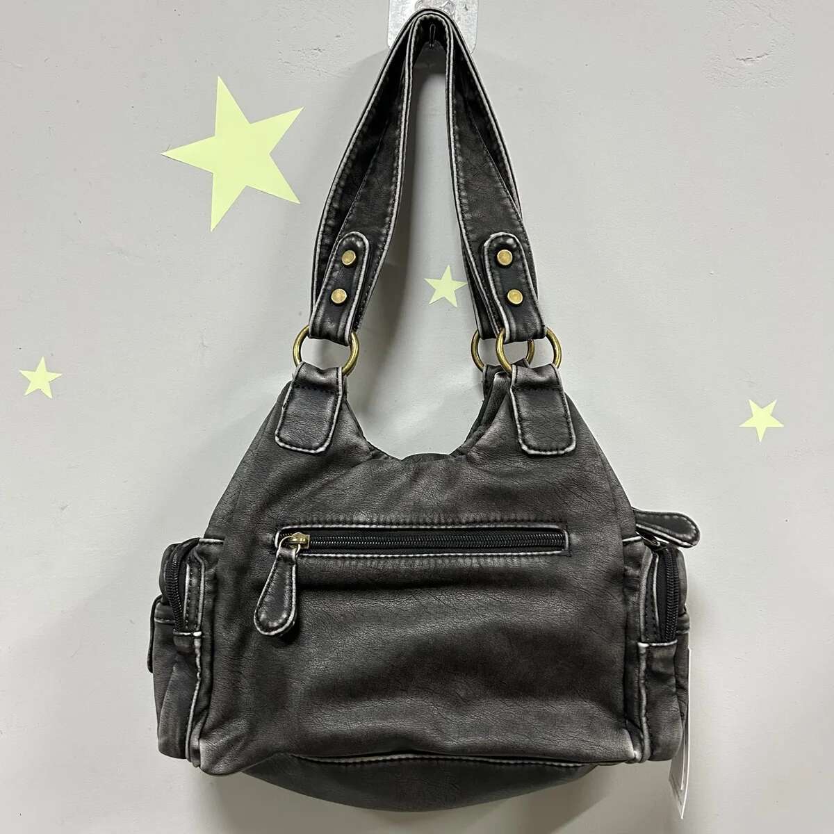 Angelkiss Handbags Women Small Soft Tote Fashion Satchel Multi-Pockets Crossbody Shoulder Bag Phone Pack