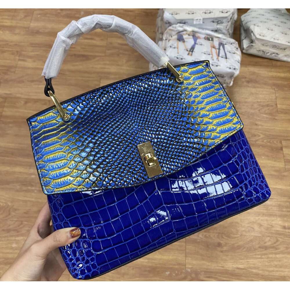 Women's Bags Designer Brand New High Quality Leather Handbags for Women Fashion Trend Crocodile Print Crossbody Bag Hot Sale