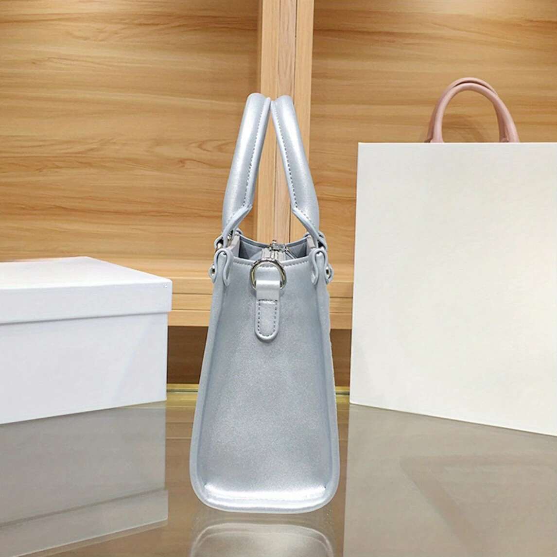 Small Niche High-End Banquet Bag Water Women's New Large Capacity Dia Studded Single Shoulder Handbag