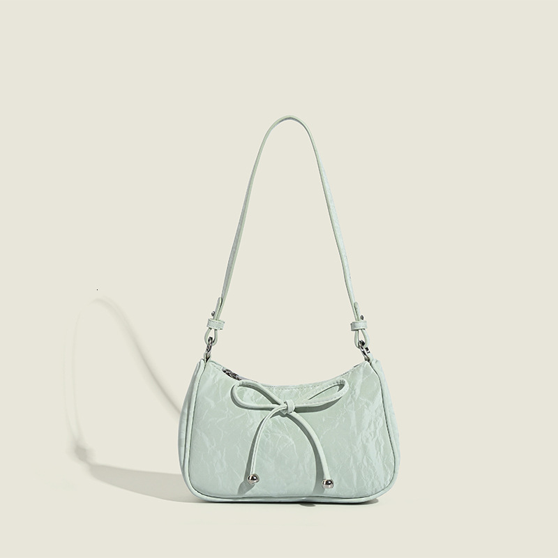 2025 New Fashion High Texture Delicate Bow Underarm Bag Women's Fashion All Shoulder Crossbody Handbag Designer Bag