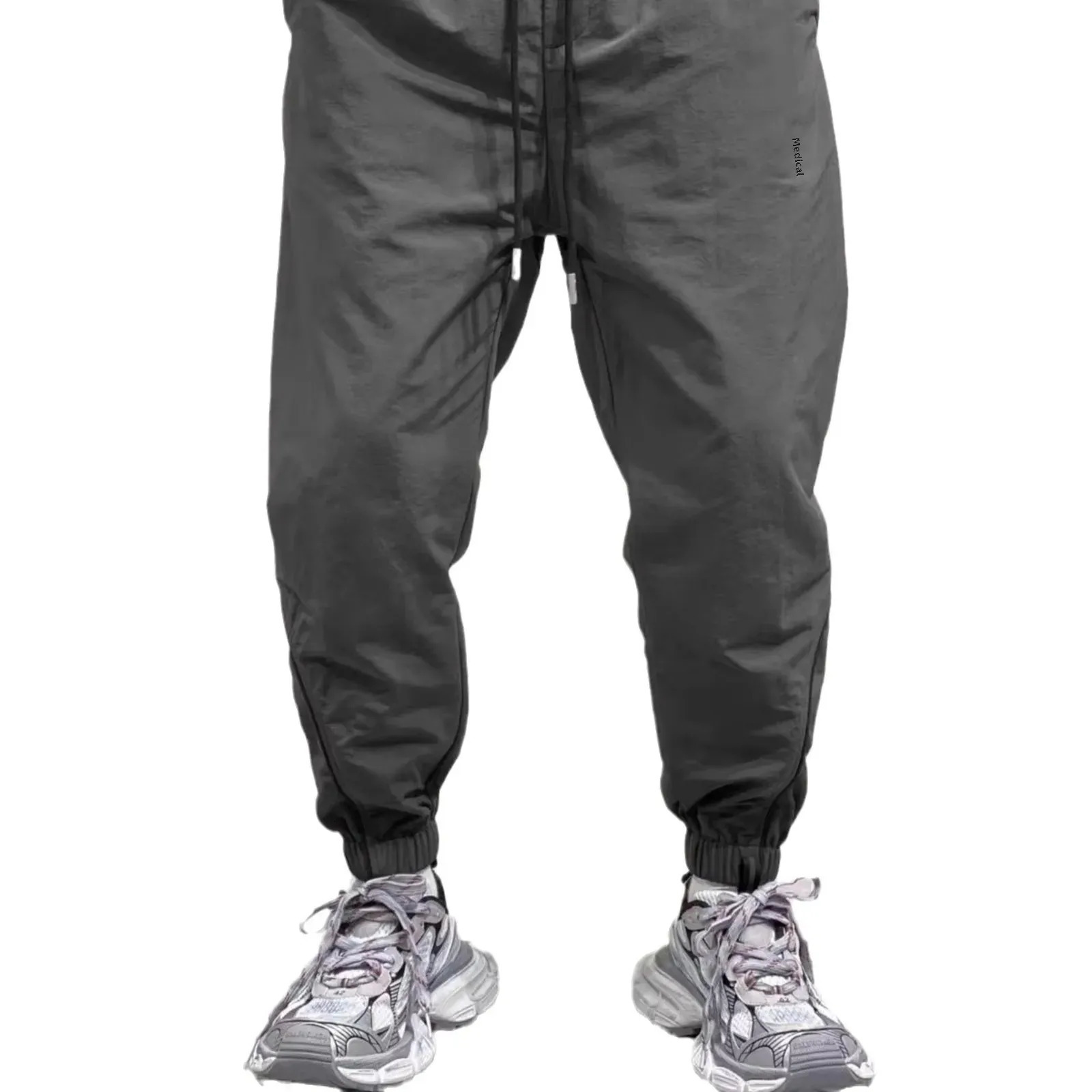 American style outdoor functional waterproof climbing pants for men spring and autumn loose casual pants 250321