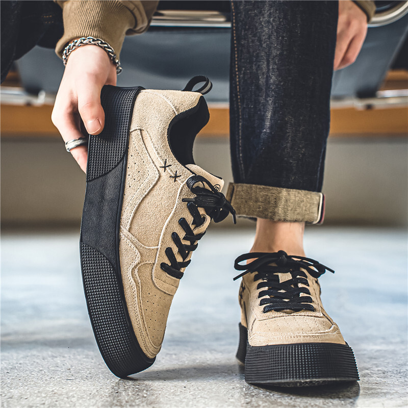 2025S New Trend Designer Men S Summer New Casual Sports Versatile Low Top Men S Board Black Work Shoes