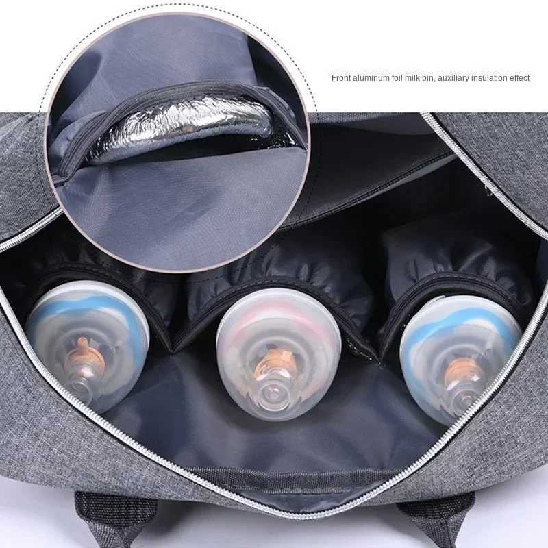 Baby Diaper Bag Nappy Bag Mummy Bag Waterproof Travel Baby Diaper Bags for Mom Stroller Mommy Maternity Totes Shoulder Bags KidsC250326