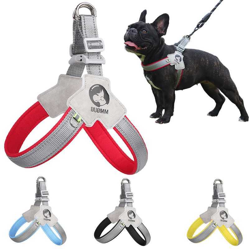 dog harness chest strap reflective puppy harness cat harness vest York dog harness Chihuahua walking supplies for small and large dogs X250326