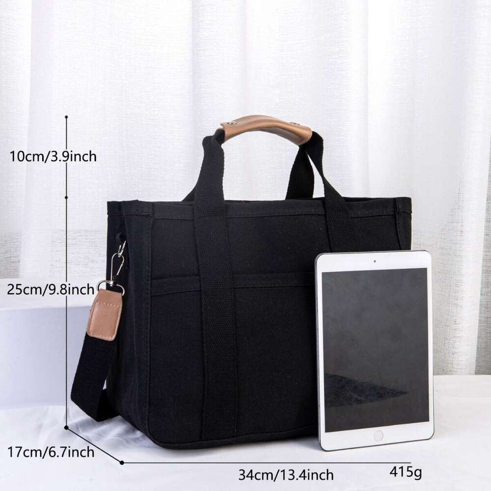 24 Korean Instagram Mommy Fashionable Multi functional Maternal and One Shoulder Crossbody Handheld Canvas Baby Mom Bag