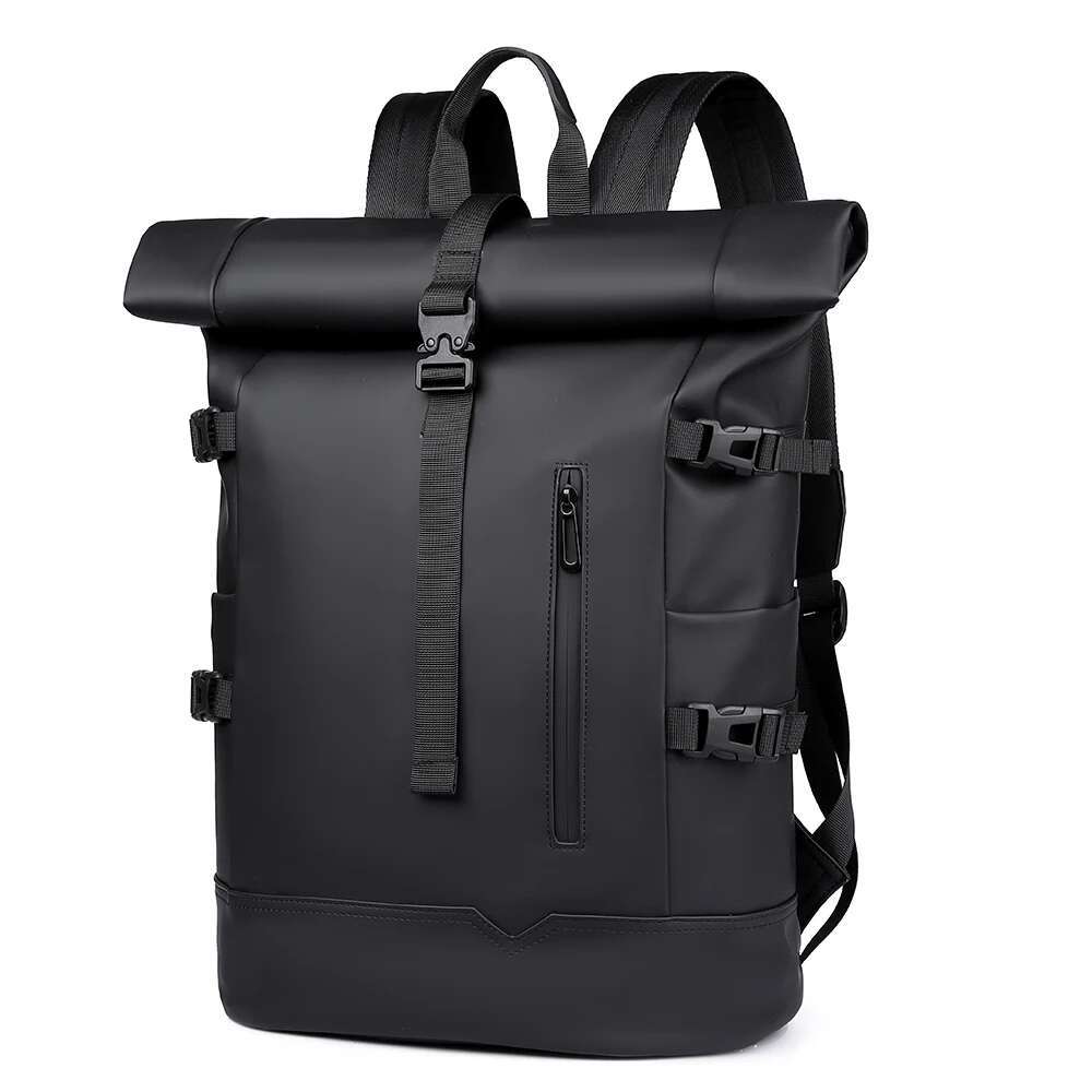 Waterproof Durable Outdoor Roll Top Fashion Casual Backpack For Hiking Travel Men Women Daily Commute