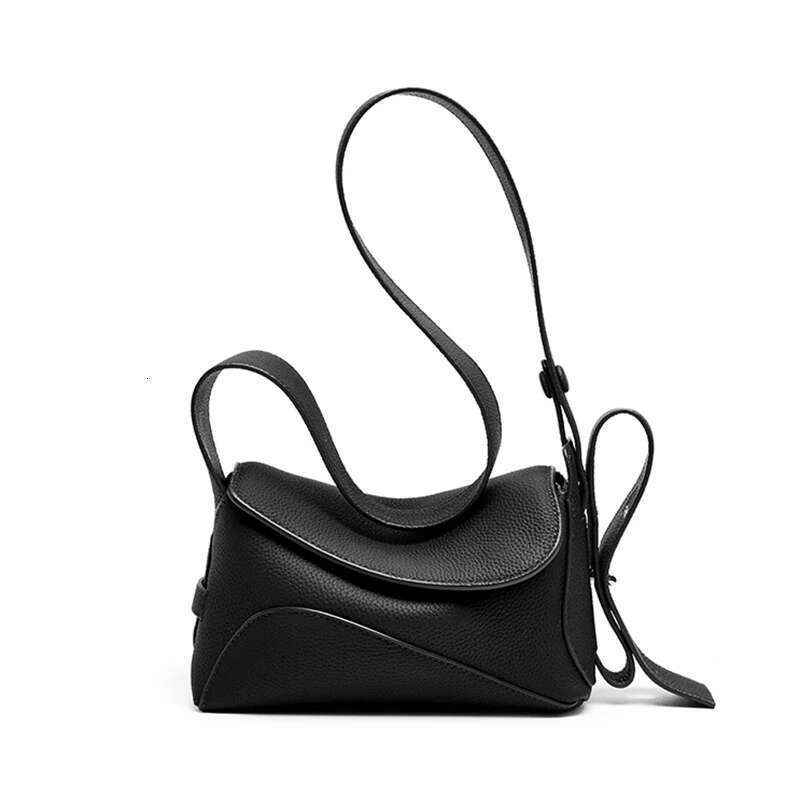 Women's Bags Genuine Leather Underarm For Women's Summer New Versatile Shoulder Bag With Geometric Streamed Design Crossbody Handbag