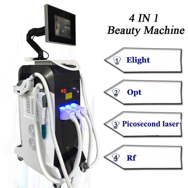 3 in 1 pico laser ipl rf professional body hair removal machine nd yag q switch picosecond tattoo therapy elight skin care machines