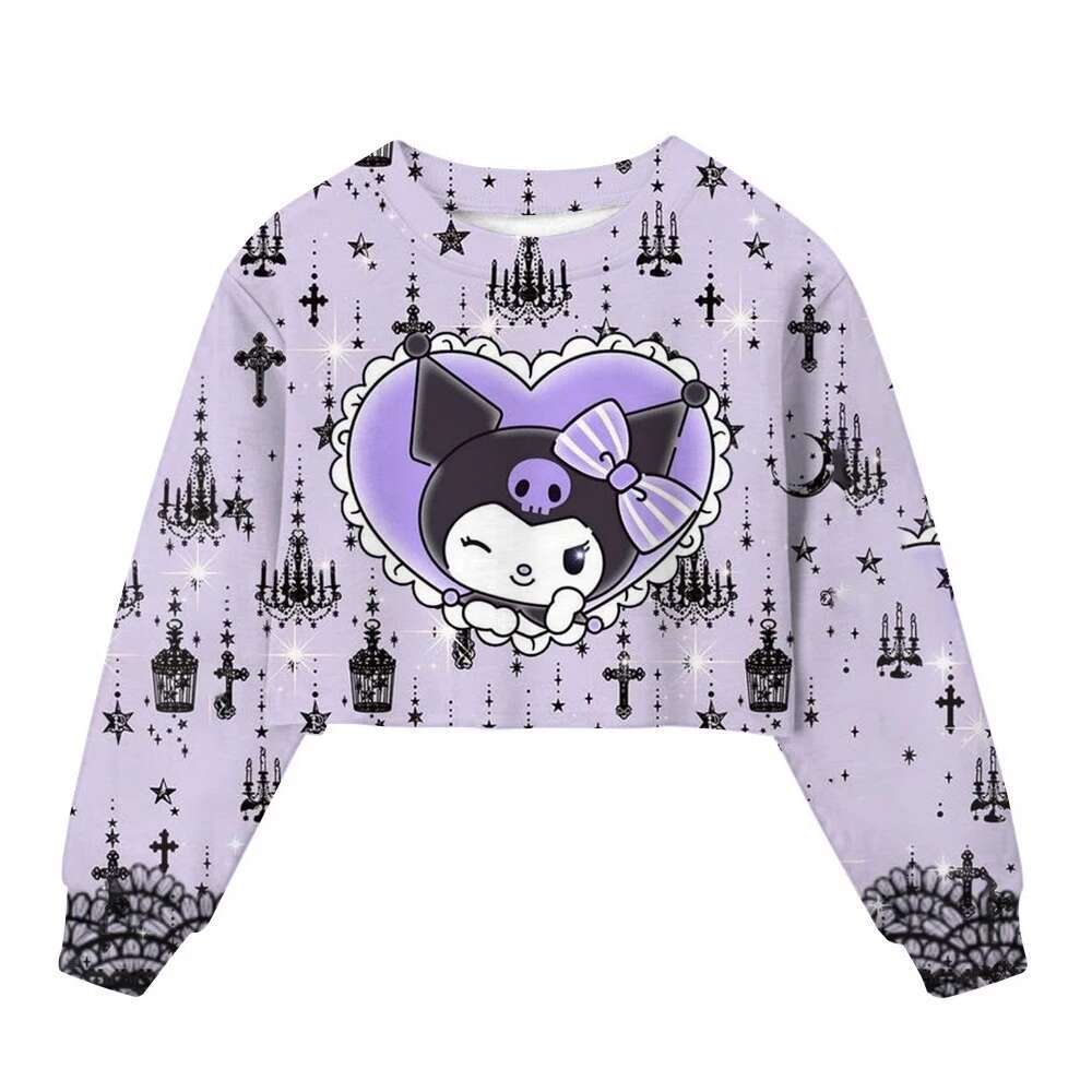 Ddmyshoesvip Hoodie Pattern Long Sleeved For Children And Girls Outdoor Sports Top Sweatshirt