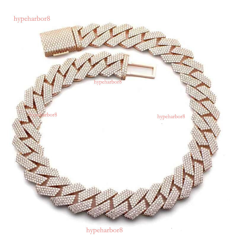 necklaces designer jewelry necklace cuban k chain Pendant Necklaces Iced Out Pass Dia Tester Sterg Sier Necklace Vvs Moissanite chains for men