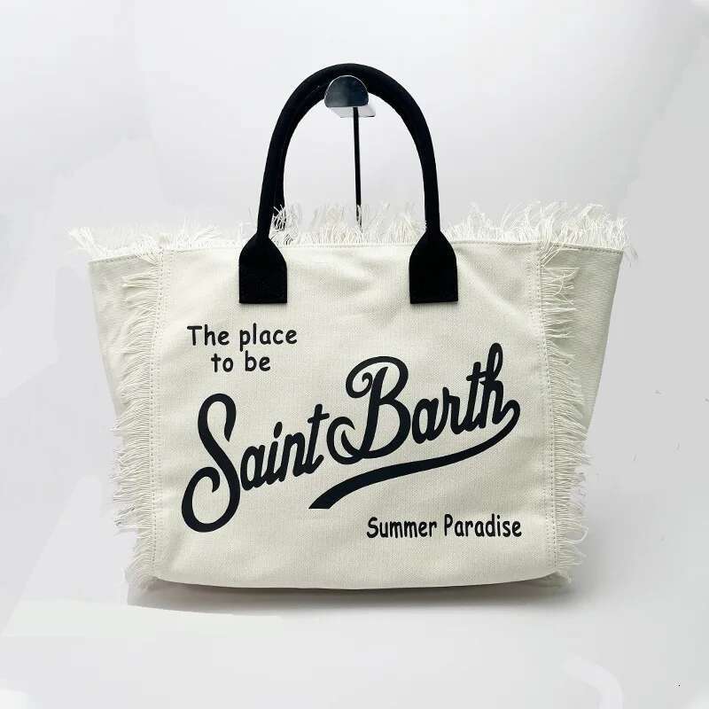 SAINT BARTH Autumn And Winter New Women's Large Capacity Casual Fur Bag Handmade Tassel Handbag